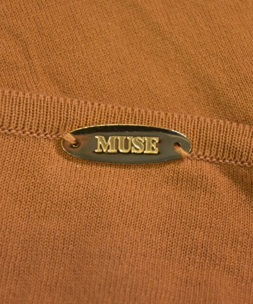 MUSE de Deuxieme Classe（ミューズドゥドゥーズィーエムクラス）カーディガン 茶 サイズ:38(M位) レディース/2200671719067