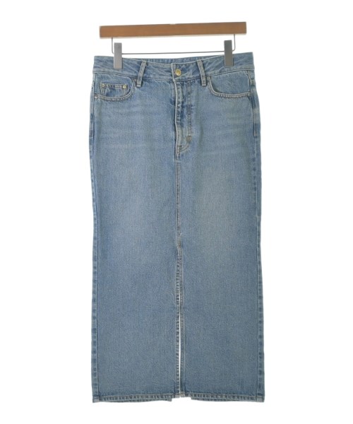 MUSE de Deuxieme Classe(ミューズドゥドゥーズィーエムクラス)ロング・マキシ丈スカート 青 サイズ:36(S位)/2200673455109