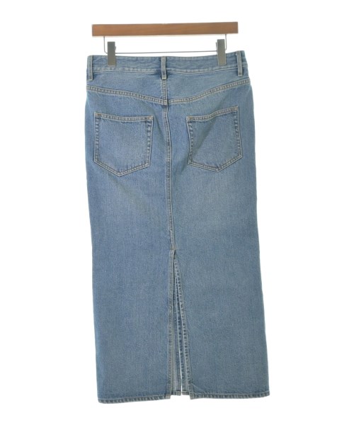 MUSE de Deuxieme Classe（ミューズドゥドゥーズィーエムクラス）ロング・マキシ丈スカート 青 サイズ:36(S位) レディース/2200673455109