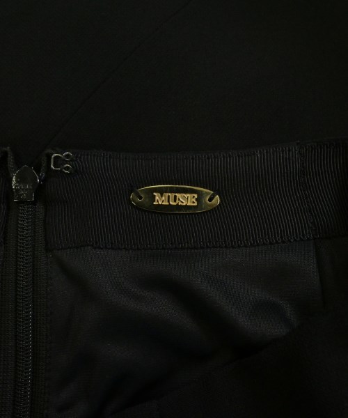 MUSE de Deuxieme Classe（ミューズドゥドゥーズィーエムクラス）ロング・マキシ丈スカート 黒 サイズ:34(XS位) レディース/2200663084173