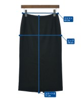 MUSE de Deuxieme Classe（ミューズドゥドゥーズィーエムクラス）ロング・マキシ丈スカート 黒 サイズ:34(XS位) レディース/2200663084173