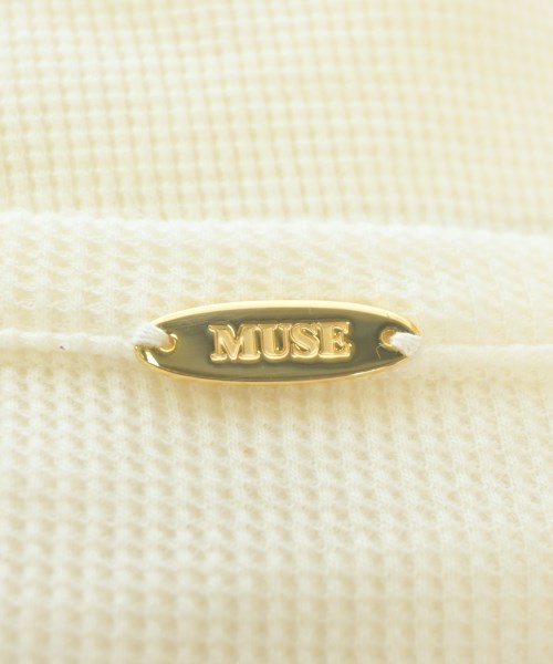 MUSE de Deuxieme Classe（ミューズドゥドゥーズィーエムクラス）Tシャツ・カットソー 白 サイズ:-(M位) レディース/2200669728255