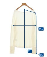 MUSE de Deuxieme Classe（ミューズドゥドゥーズィーエムクラス）Tシャツ・カットソー 白 サイズ:-(M位) レディース/2200669728255