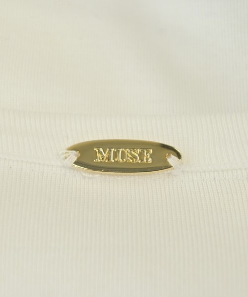 MUSE de Deuxieme Classe（ミューズドゥドゥーズィーエムクラス）Tシャツ・カットソー 白 サイズ:-(M位) レディース/2200673810045