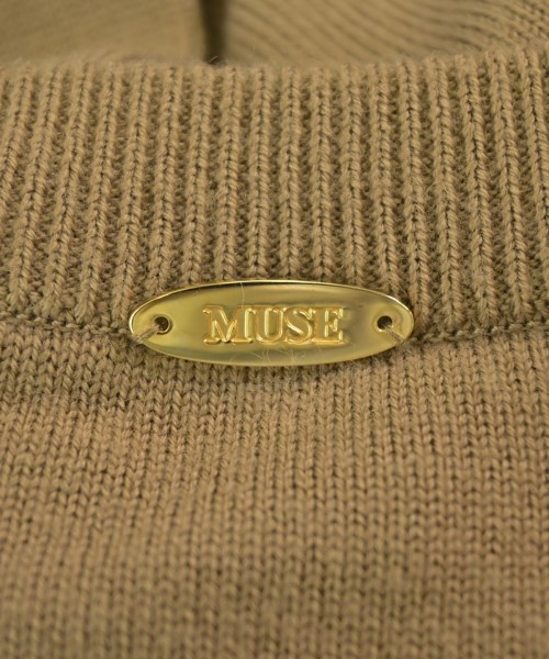 MUSE de Deuxieme Classe（ミューズドゥドゥーズィーエムクラス）ニット・セーター 茶 サイズ:F レディース/2200676082029