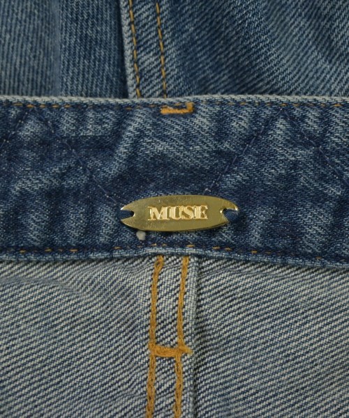 MUSE de Deuxieme Classe（ミューズドゥドゥーズィーエムクラス）デニムパンツ 青 サイズ:34(XS位) レディース/2200683970043