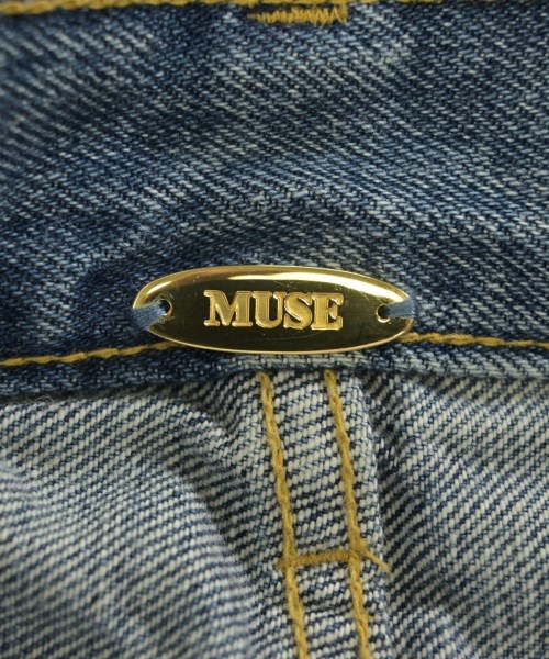 MUSE de Deuxieme Classe（ミューズドゥドゥーズィーエムクラス）デニムパンツ 青 サイズ:36(S位) レディース/2200683970050