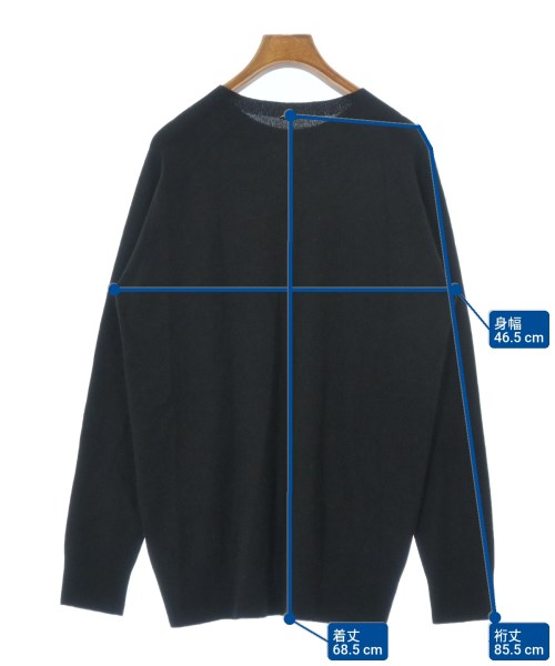 MUSE de Deuxieme Classe（ミューズドゥドゥーズィーエムクラス）ニット・セーター 黒 サイズ:F レディース/2200687350162