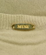 MUSE de Deuxieme Classe（ミューズドゥドゥーズィーエムクラス）ニット・セーター 白 サイズ:F レディース/2200687350209
