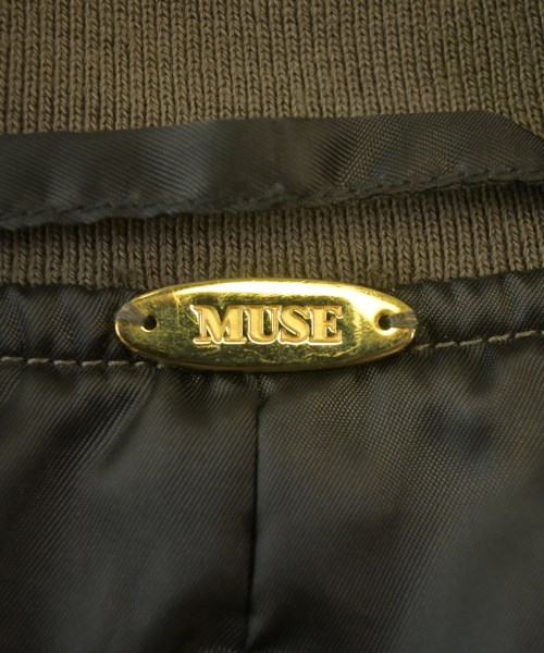 MUSE de Deuxieme Classe（ミューズドゥドゥーズィーエムクラス）ミリタリーブルゾン カーキ サイズ:F レディース/2200692763018