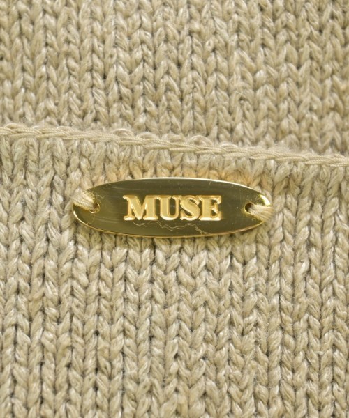 MUSE de Deuxieme Classe（ミューズドゥドゥーズィーエムクラス）ニット・セーター ベージュ サイズ:F レディース/2200690221244
