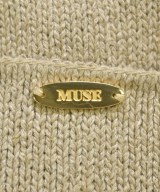 MUSE de Deuxieme Classe（ミューズドゥドゥーズィーエムクラス）ニット・セーター ベージュ サイズ:F レディース/2200690221244