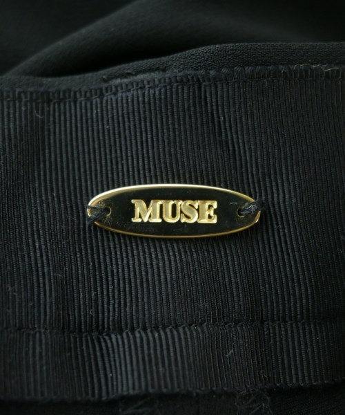MUSE de Deuxieme Classe（ミューズドゥドゥーズィーエムクラス）スラックス 黒 サイズ:36(S位) レディース/2200695294212