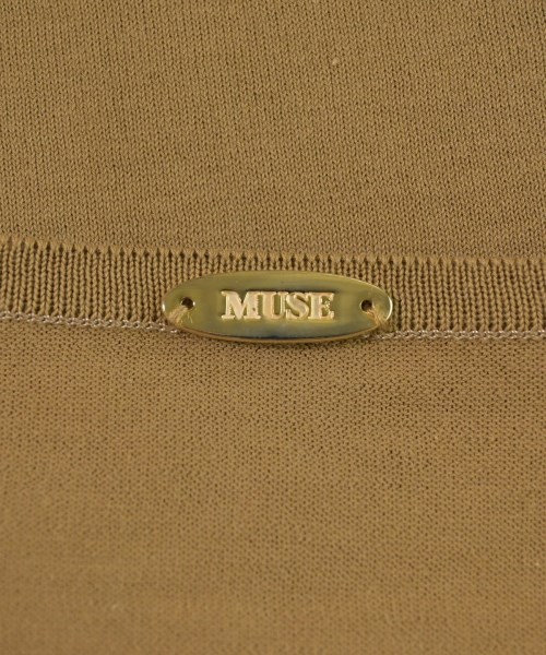 MUSE de Deuxieme Classe（ミューズドゥドゥーズィーエムクラス）ニット・セーター 茶 サイズ:36(S位) レディース/2200693864103