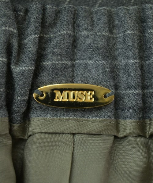 MUSE de Deuxieme Classe（ミューズドゥドゥーズィーエムクラス）スラックス グレー サイズ:36(S位) レディース/2200693864271
