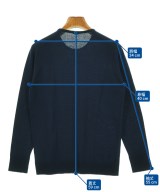 MUSE de Deuxieme Classe（ミューズドゥドゥーズィーエムクラス）ニット・セーター 紺 サイズ:36(S位) レディース/2200693884125