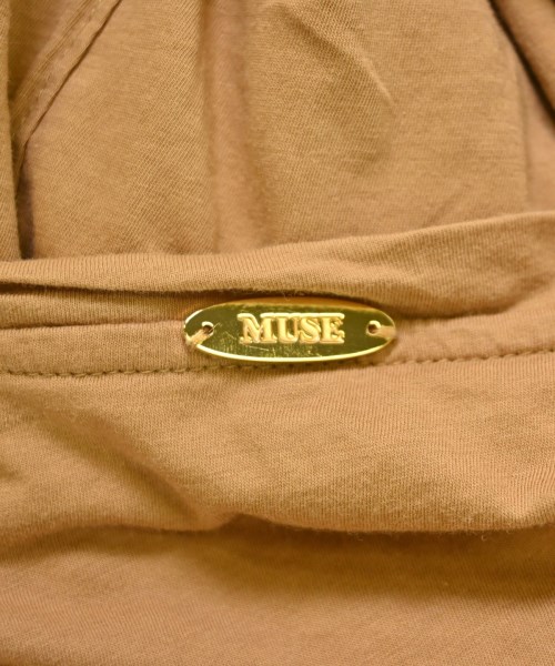 MUSE de Deuxieme Classe（ミューズドゥドゥーズィーエムクラス）Tシャツ・カットソー ベージュ サイズ:F レディース/2200696450099