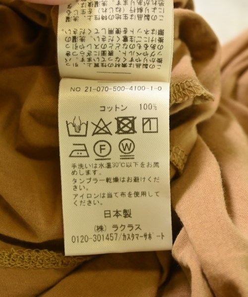 MUSE de Deuxieme Classe（ミューズドゥドゥーズィーエムクラス）Tシャツ・カットソー ベージュ サイズ:F レディース/2200696450099