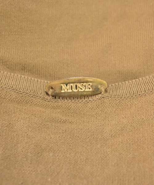 MUSE de Deuxieme Classe（ミューズドゥドゥーズィーエムクラス）ニット・セーター 茶 サイズ:38(M位) レディース/2200699856089