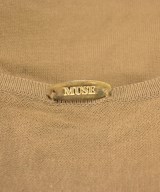 MUSE de Deuxieme Classe（ミューズドゥドゥーズィーエムクラス）ニット・セーター 茶 サイズ:38(M位) レディース/2200699856089