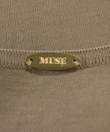 MUSE de Deuxieme Classe（ミューズドゥドゥーズィーエムクラス）ニット・セーター ベージュ サイズ:38(M位) レディース/2200699856096