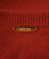 MUSE de Deuxieme Classe（ミューズドゥドゥーズィーエムクラス）ニット・セーター 赤 サイズ:F レディース/2200698819115