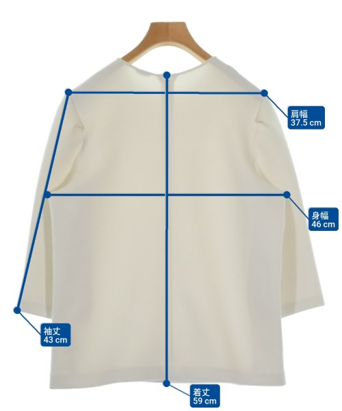 MUSE de Deuxieme Classe（ミューズドゥドゥーズィーエムクラス）ブラウス 白 サイズ:F レディース/2200654728031