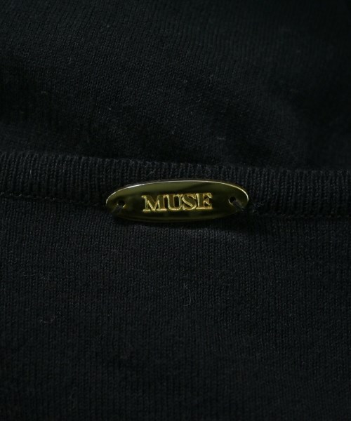 MUSE de Deuxieme Classe（ミューズドゥドゥーズィーエムクラス）カーディガン 黒 サイズ:36(S位) レディース/2200651010030