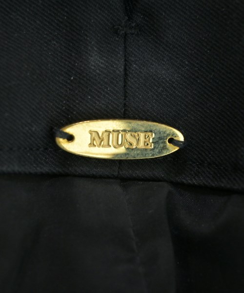 MUSE de Deuxieme Classe（ミューズドゥドゥーズィーエムクラス）スラックス 黒 サイズ:34(XS位) レディース/2200656810024
