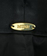 MUSE de Deuxieme Classe（ミューズドゥドゥーズィーエムクラス）スラックス 黒 サイズ:34(XS位) レディース/2200656810024