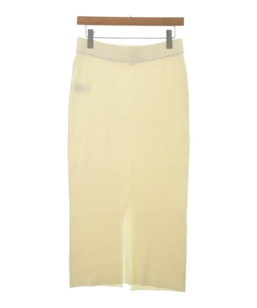 MUSE de Deuxieme Classe（ミューズドゥドゥーズィーエムクラス）ロング・マキシ丈スカート 白 サイズ:38(M位) レディース/2200652518078