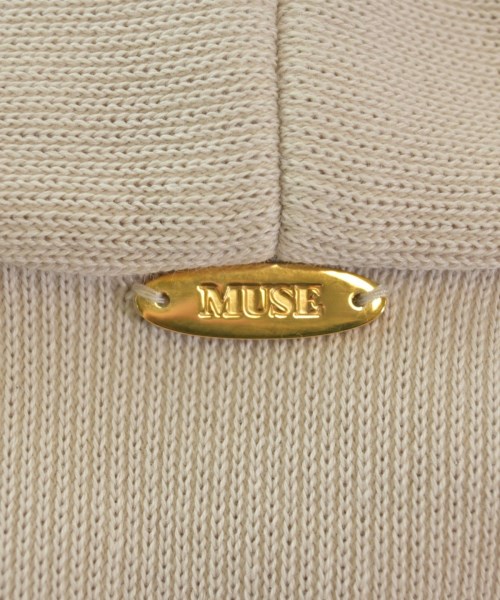 MUSE de Deuxieme Classe（ミューズドゥドゥーズィーエムクラス）カーディガン ベージュ サイズ:F レディース/2200654968031