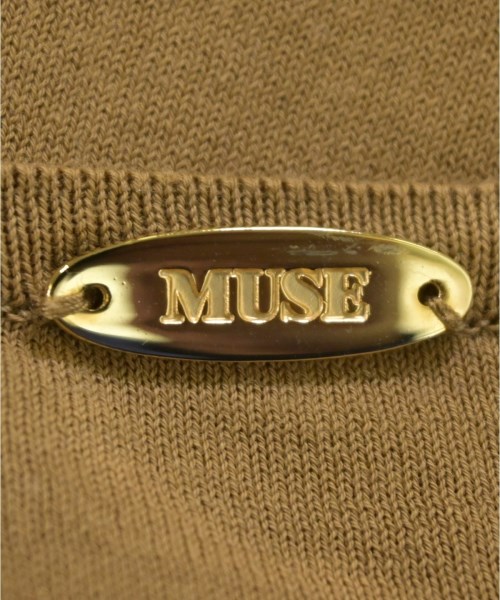MUSE de Deuxieme Classe（ミューズドゥドゥーズィーエムクラス）カーディガン 茶 サイズ:38(M位) レディース/2200658537042