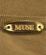 MUSE de Deuxieme Classe（ミューズドゥドゥーズィーエムクラス）カーディガン 茶 サイズ:38(M位) レディース/2200658537042