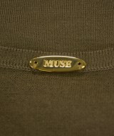 MUSE de Deuxieme Classe（ミューズドゥドゥーズィーエムクラス）ニット・セーター 茶 サイズ:36(S位) レディース/2200658537066