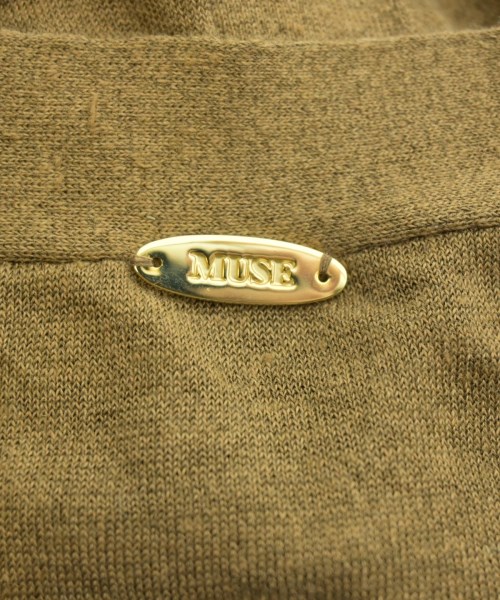 MUSE de Deuxieme Classe（ミューズドゥドゥーズィーエムクラス）カーディガン 茶 サイズ:F レディース/2200658665035