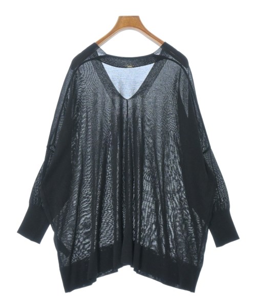 MUSE de Deuxieme Classe（ミューズドゥドゥーズィーエムクラス）ニット・セーター 黒 サイズ:F レディース/2200657935108