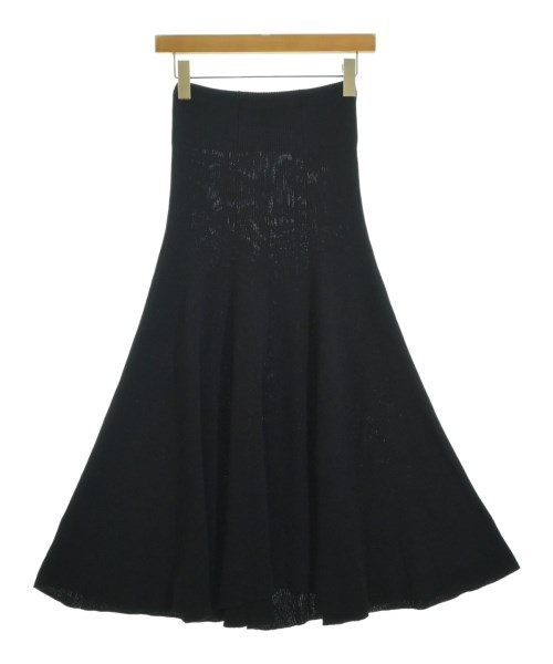 MUSE de Deuxieme Classe(ミューズドゥドゥーズィーエムクラス)ロング・マキシ丈スカート 黒 サイズ:-(XS位)/2200659002136