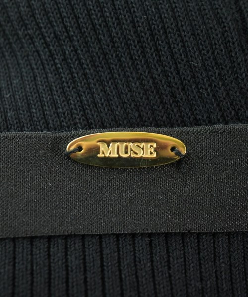 MUSE de Deuxieme Classe（ミューズドゥドゥーズィーエムクラス）ロング・マキシ丈スカート 黒 サイズ:-(XS位) レディース/2200659002136