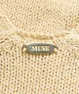 MUSE de Deuxieme Classe（ミューズドゥドゥーズィーエムクラス）ニット・セーター 黄 サイズ:F レディース/2200659181251