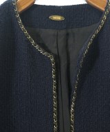 MUSE de Deuxieme Classe（ミューズドゥドゥーズィーエムクラス）ノーカラージャケット 紺 サイズ:F レディース/2200657233020