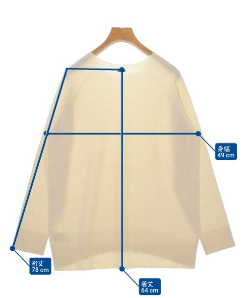 MUSE de Deuxieme Classe（ミューズドゥドゥーズィーエムクラス）ニット・セーター ベージュ サイズ:-(M位) レディース/2200653173047