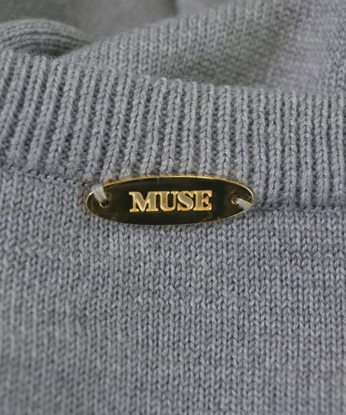 MUSE de Deuxieme Classe（ミューズドゥドゥーズィーエムクラス）ニット・セーター グレー サイズ:-(M位) レディース/2200653173245