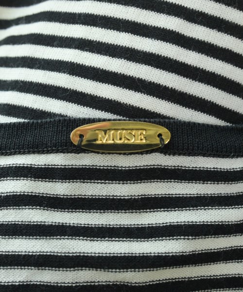 MUSE de Deuxieme Classe（ミューズドゥドゥーズィーエムクラス）ニット・セーター 白 サイズ:38(M位) レディース/2200658954092
