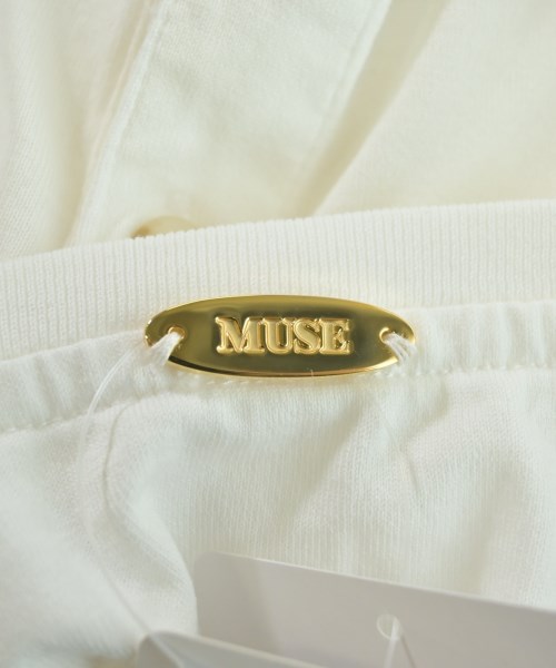 MUSE de Deuxieme Classe（ミューズドゥドゥーズィーエムクラス）Tシャツ・カットソー 白 サイズ:F レディース/2200662185109