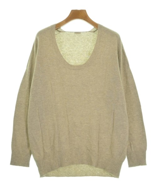 MUSE de Deuxieme Classe(ミューズドゥドゥーズィーエムクラス)ニット・セーター ベージュ サイズ:F/2200662185116