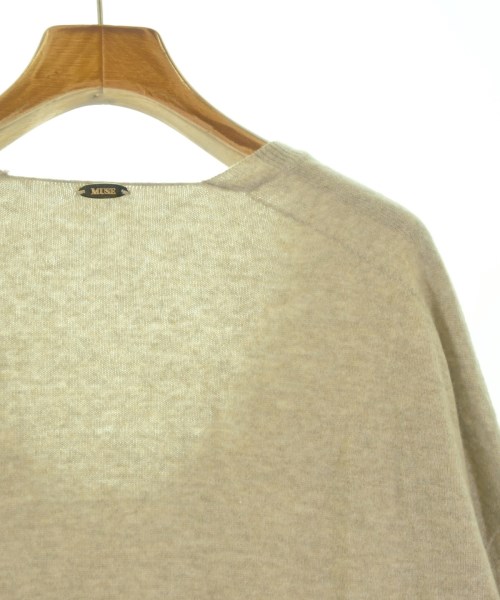 MUSE de Deuxieme Classe（ミューズドゥドゥーズィーエムクラス）ニット・セーター ベージュ サイズ:F レディース/2200662185116