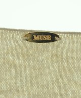 MUSE de Deuxieme Classe（ミューズドゥドゥーズィーエムクラス）ニット・セーター ベージュ サイズ:F レディース/2200662185116