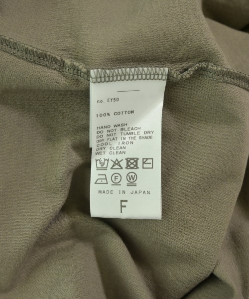 MUSE de Deuxieme Classe（ミューズドゥドゥーズィーエムクラス）Tシャツ・カットソー カーキ サイズ:F レディース/2200708207093