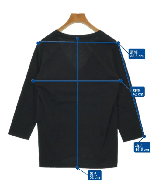 MUSE de Deuxieme Classe（ミューズドゥドゥーズィーエムクラス）Tシャツ・カットソー 黒 サイズ:F レディース/2200703360038